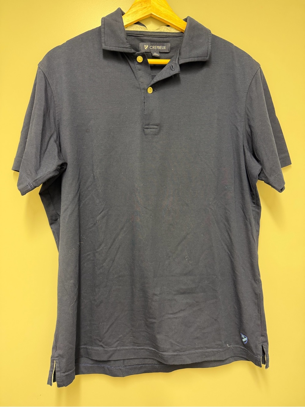 Daniel Cremieux Men's Dark Navy Short-Sleeve Polo